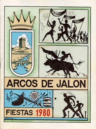 Fiestas patronales en honor al Cristo de la Buena Muerte 1980 Arcos de Jalón